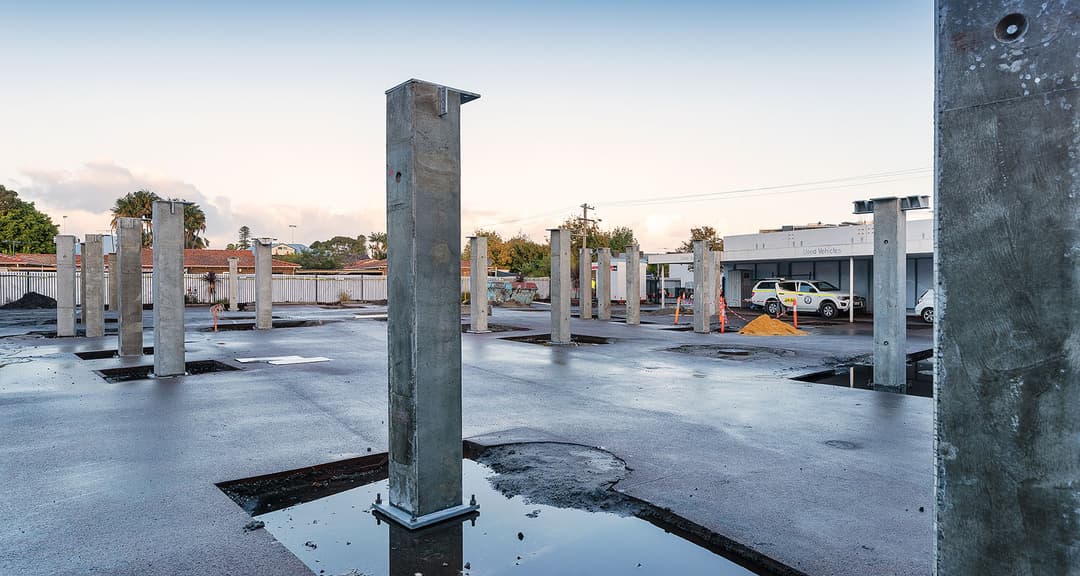 Column installation