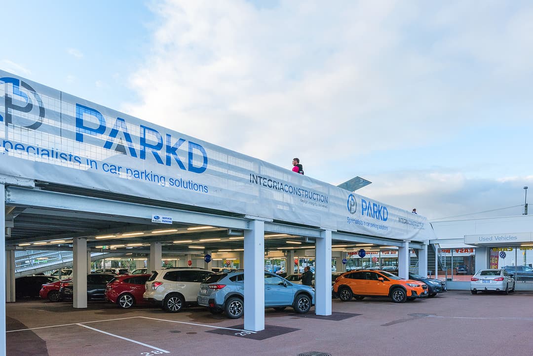 PARKD branded car park